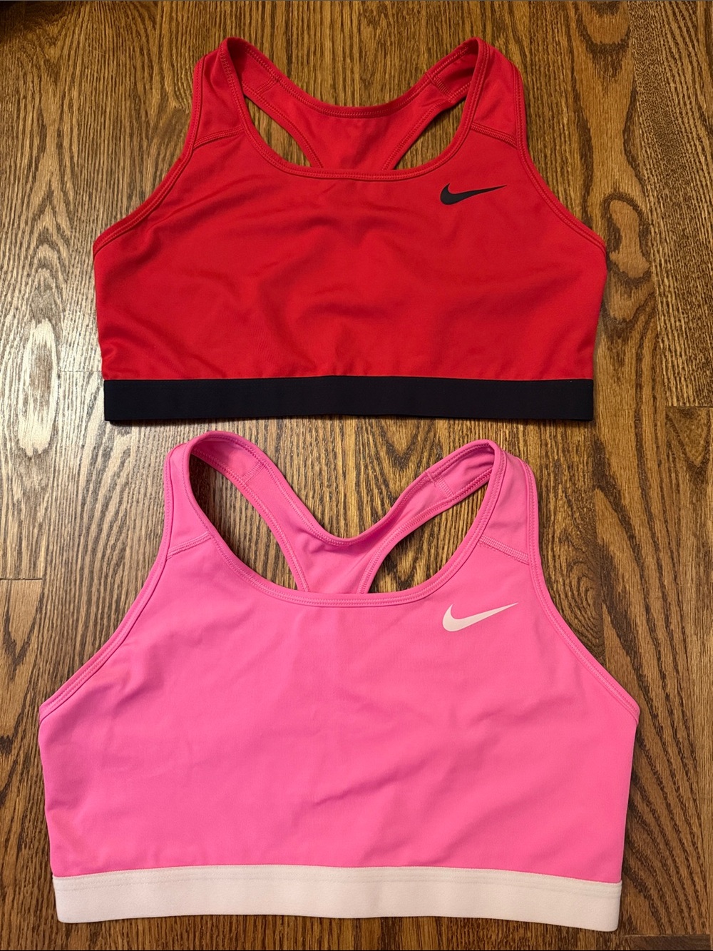 Nike Red & Pink Sports Bras XL NWT